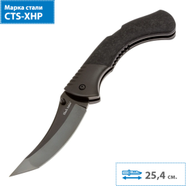 Складной нож COLD STEEL BLACK SABLE FL-42BS