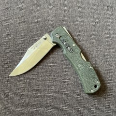 Нож COLD STEEL DOUBLE SAFE HUNTER (OD GREEN) 23JC