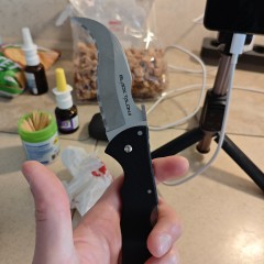 Складной нож COLD STEEL BLACK TALON II 22BS